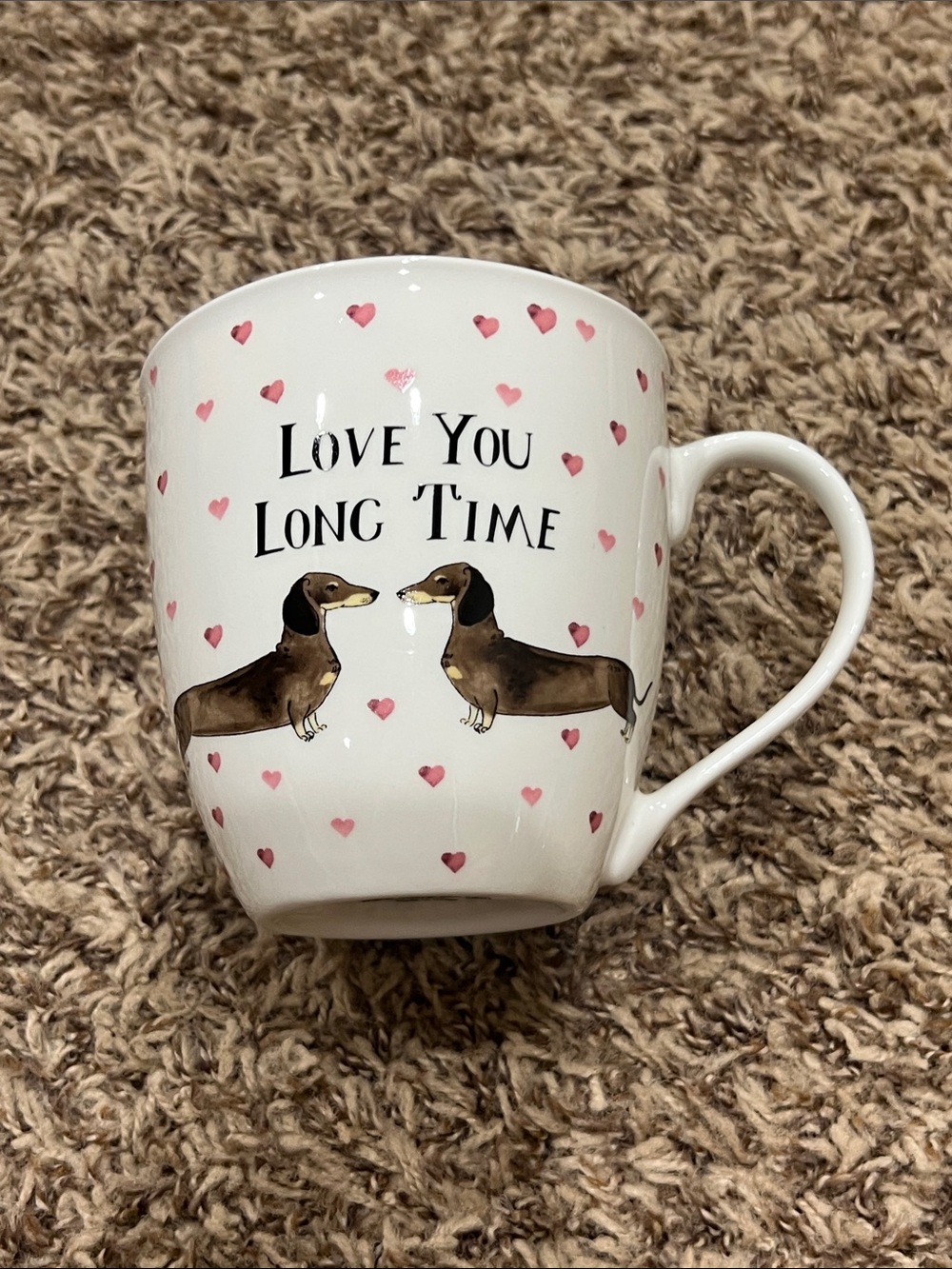 Milly Green Dachshund 16 oz mug